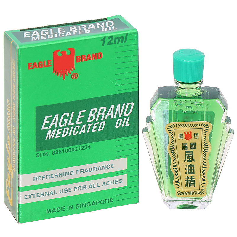 Dầu gió xanh Con Ó chai 24ml - 61